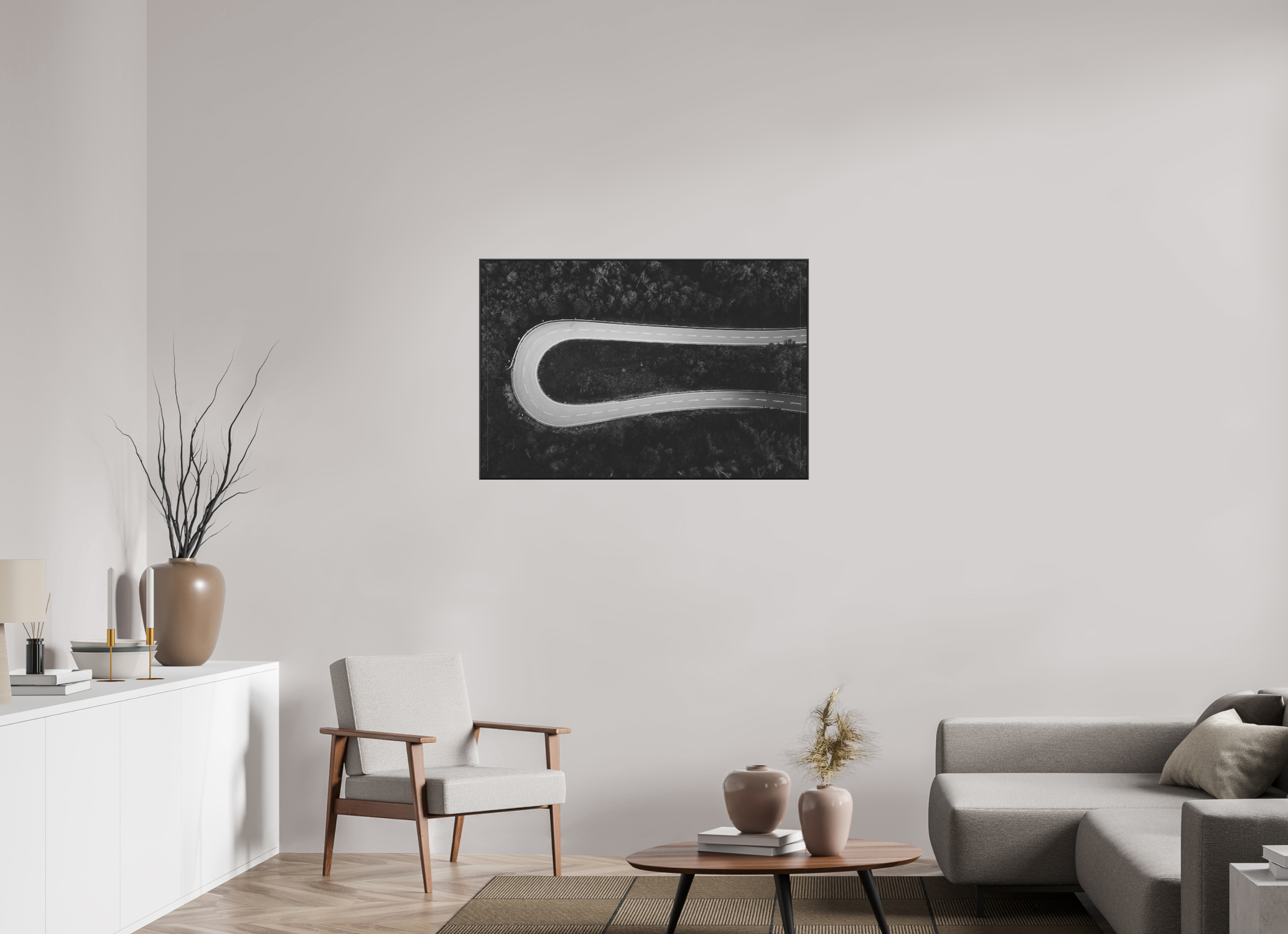 The Geometry of Silence - Limited Edition - Frame: Aluminum ArtBox 1 in. (25 mm)
