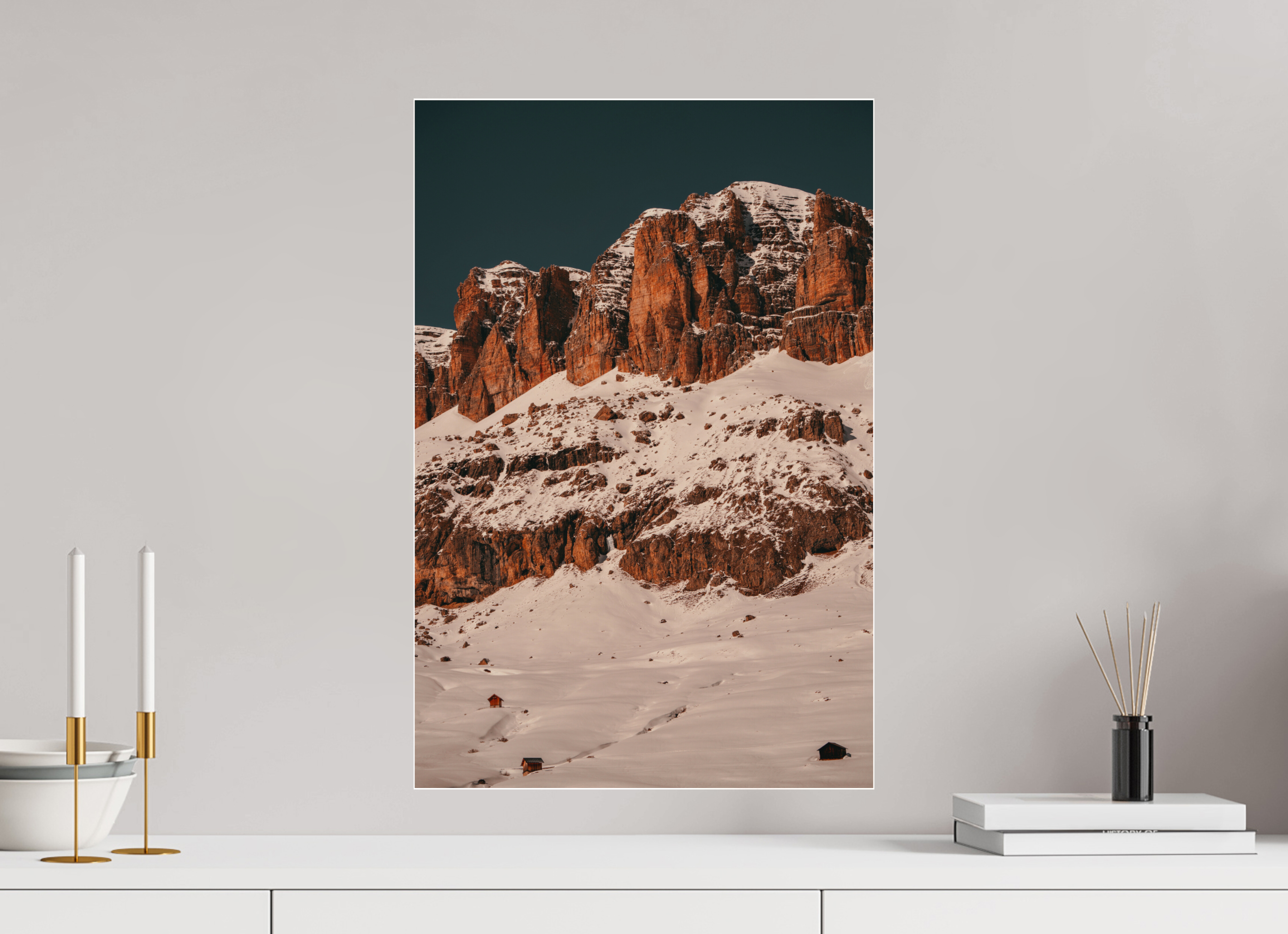 40 x 60 cm, Acrylic Photo Prints, 4mm Acrylic Glass Sass de Forcia di Mezzo - Limited Edition